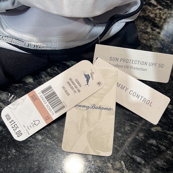 Tommy Bahama Breaker Bay One Shoulder One Piece - Picture 13 of 14